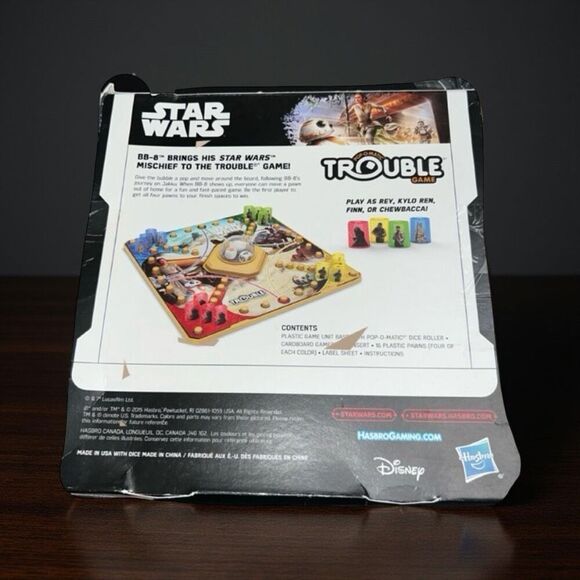 Hasbro Trouble Game Star Wars Edition COMPLETE - Picture 4 of 6